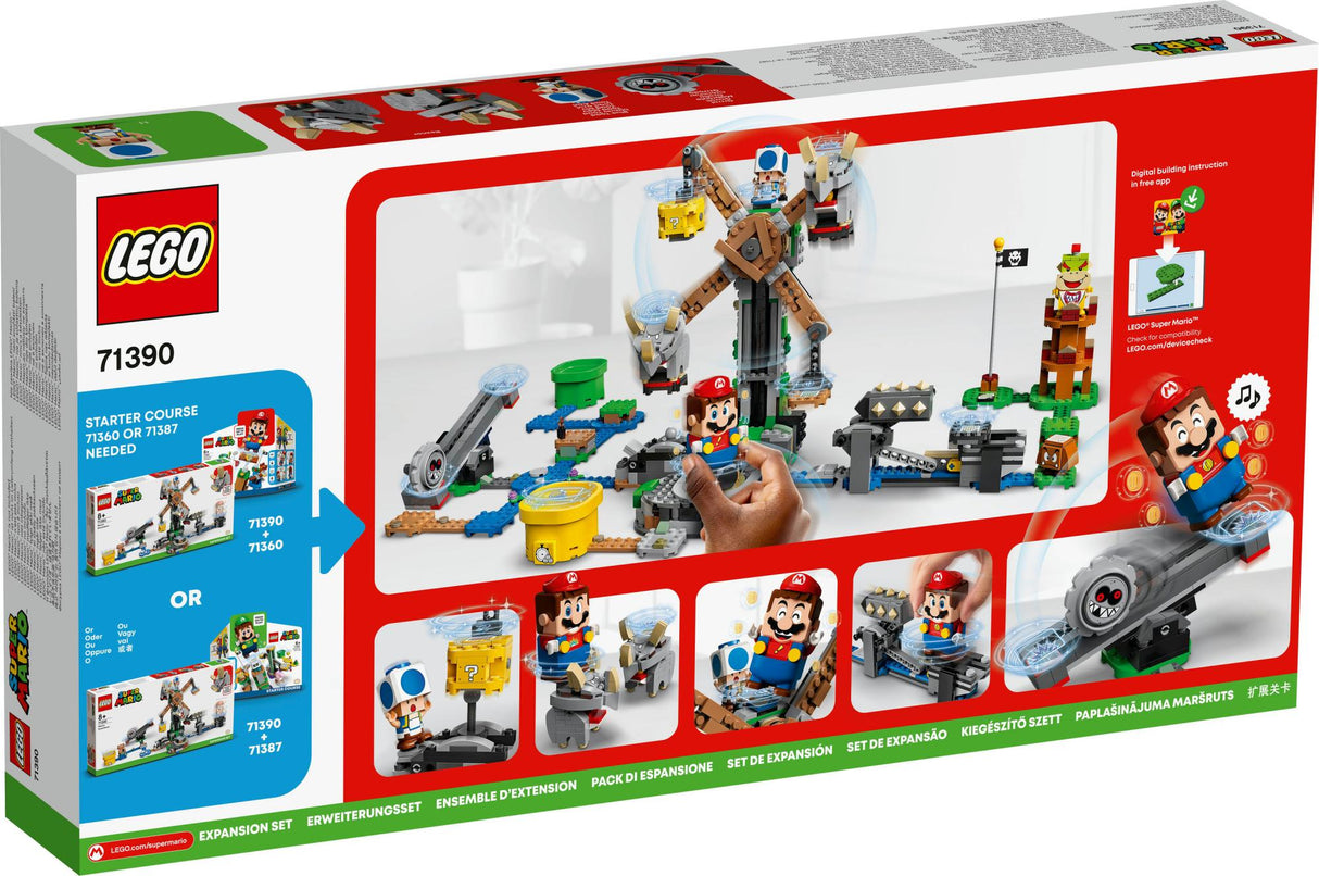 LEGO Super Mario - Reznor Vältande Expansionsset (71390)