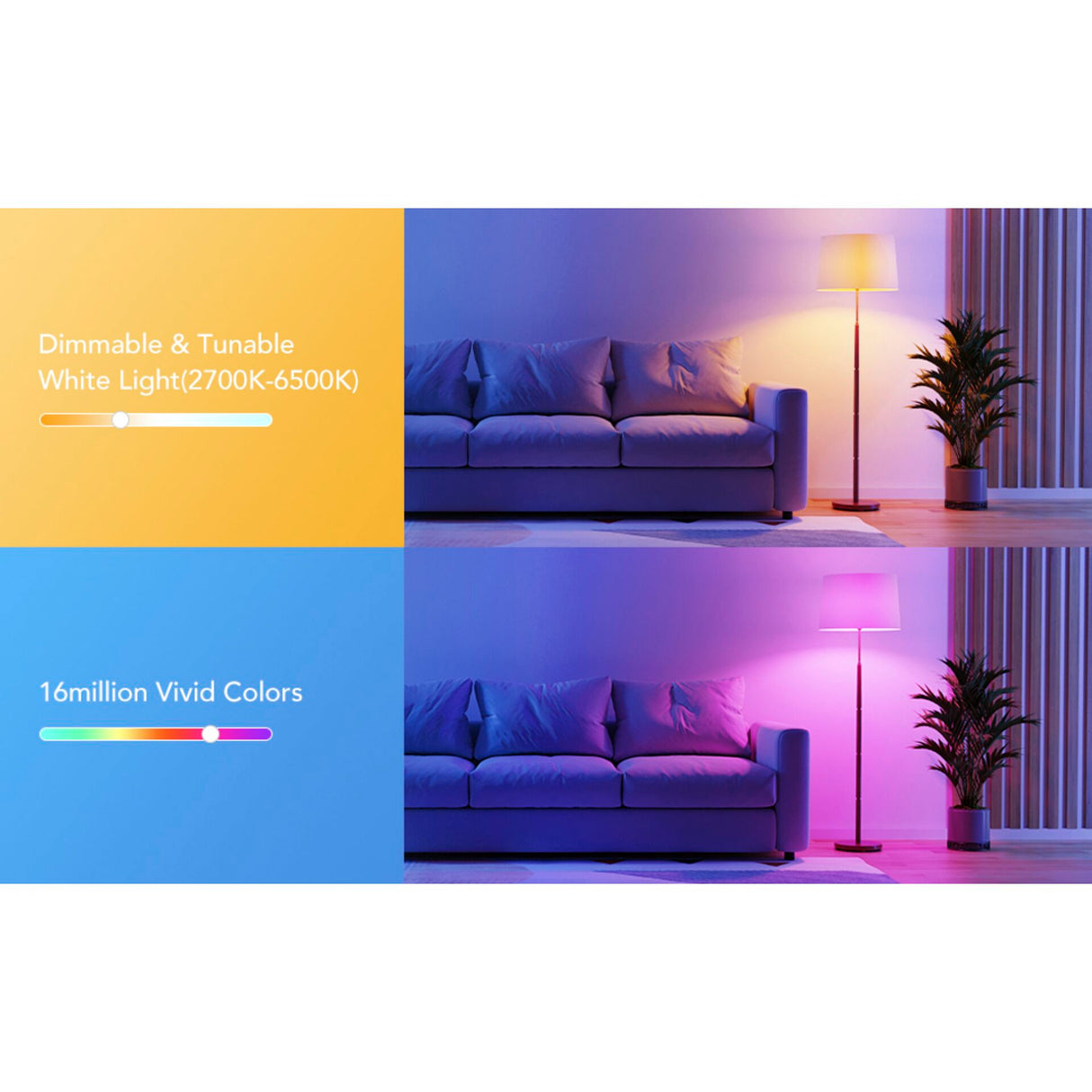 Govee Smart Wifi &amp; BLE-lampa
