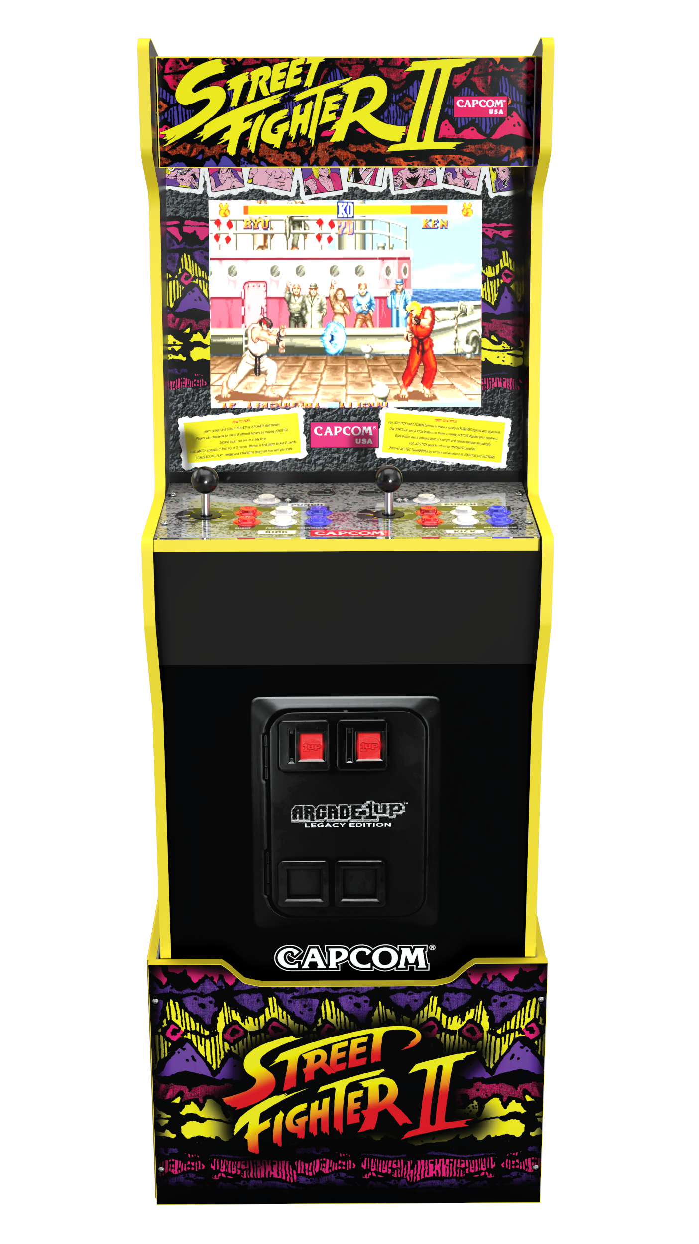 ARCADE 1 Up Legacy Capcom Street Fighter Ii Turbo Arcade Machine