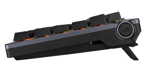 ASUS M701 ROG AZOTH/NXRD/FR – set fra siden; tastaturlayout illustrativt