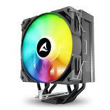 Sharkoon A40 RGB CPU-køler – sort, 156 mm, PWM