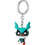 Funko POP! My Hero Academia Deku Med Helment Nyckelring