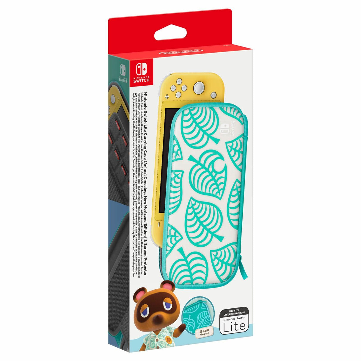 Nintendo Switch Lite Bärväska Med Animal Crossing: Nya Horisonter Tema