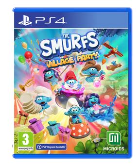 The Smurfs: Village Party – PlayStation 4 – spilomslag