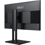 MSI PRO MP245PG – 23,8″ Full HD IPS-skærm, 100 Hz – bagside set skråt
