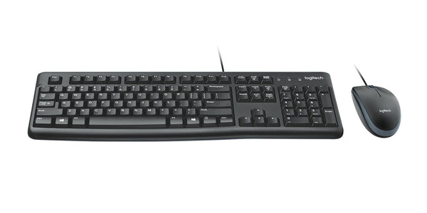Logitech Desktop MK120 Tastatur og mus-sæt Kabling Nordisk