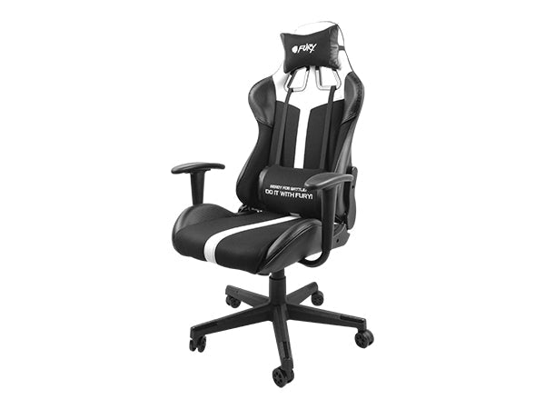 Fury Avenger XL Gamer Chair Svart Vit