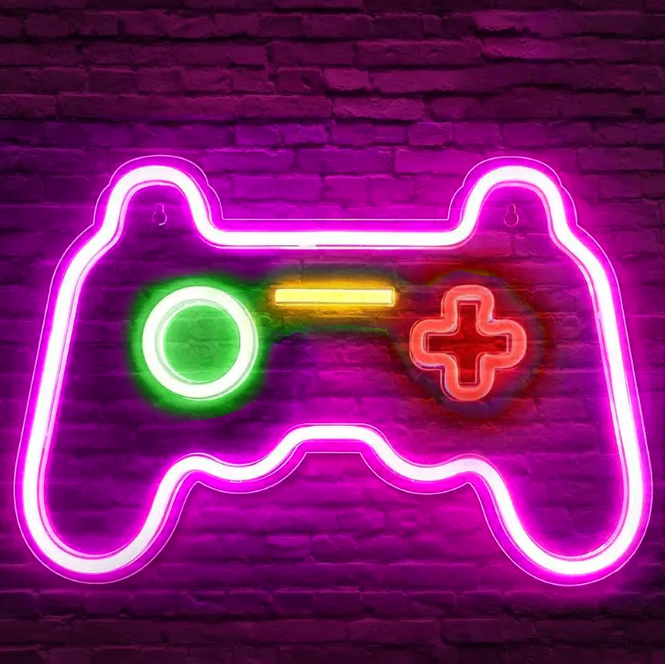 MECHARITE - Controller LED Neonskylt - Rosa