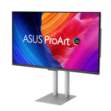 ASUS ProArt PA27UCDMR – skærm og fod set skråt fra siden