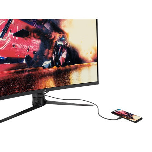ASUS ROG Strix XG32VC – illustreret i brug