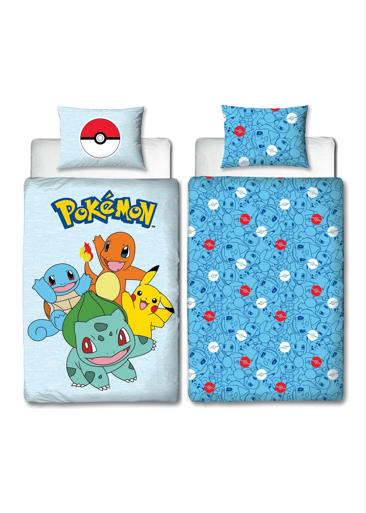 Sängkläder - 140 X 200 Cm - Pokémon (POK553)
