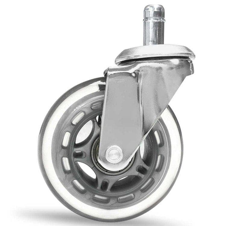 DON ONE - GCW750 Gaming Stol Hjulset Uppgradering 3" - Krom