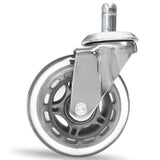 DON ONE - GCW750 Gaming Stol Hjulset Uppgradering 3" - Krom