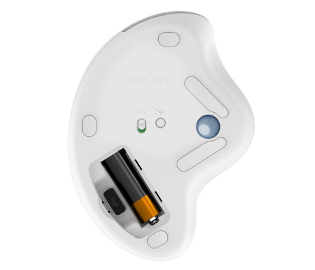 Logitech - ERGO M575 - Offwhite - 2.4GHZ/BT