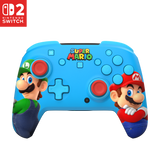 Turtle Beach Rematch RGB Wireless – Mario & Luigi – Switch – controller med Switch 2-mærkning