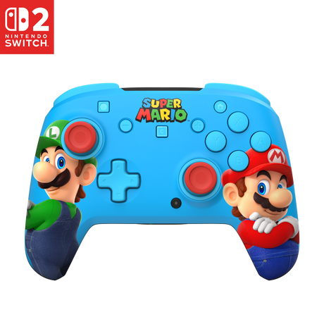 Turtle Beach Rematch RGB Wireless – Mario & Luigi – Switch – controller med Switch 2-mærkning