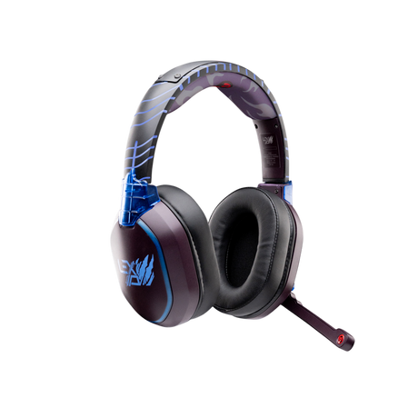 Lexip x Tsume Madara Destruction – Naruto Shippuden-headset – produktbillede med mikrofon