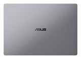 ASUS ExpertBook P5 G2 PM5606CGA-PL0085X Copilot+ PC – lukket låg set ovenfra; tastaturlayout illustrativt