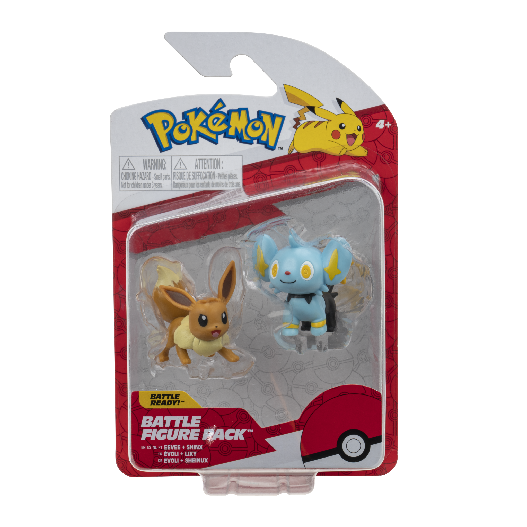 Pokémon - Battle Figure Pack - Shinx &amp; Eevee (PKW2647)