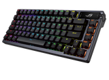 ASUS ROG AZOTH 75 % Trådlöst DIY Custom RGB Gaming Tangentbord, NX Röda Switchar, OLED-skärm, PBT Keyca