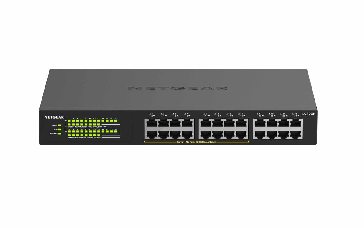 Netgear 24PT GIGE UNMANAGED SWCH W/ POE+ Netgear International Limited