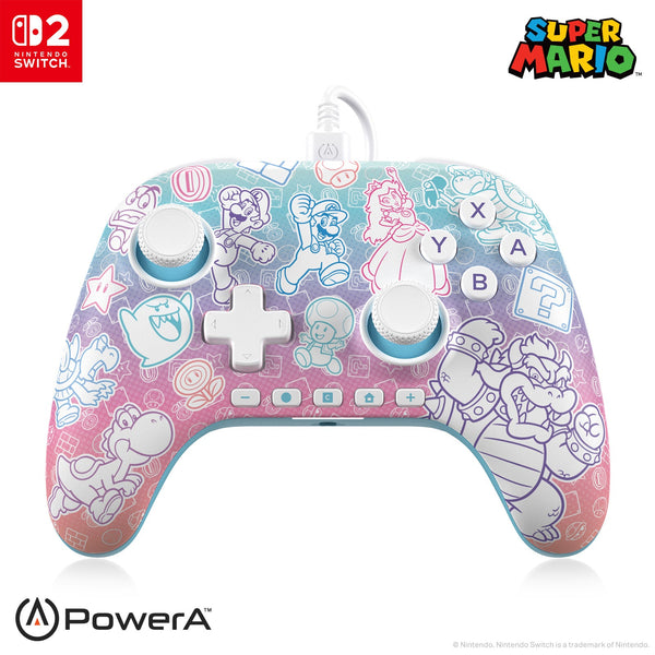 PowerA Advantage Wired Switch 2 Mushroom Kingdom