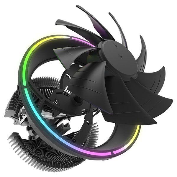 CPU Aktiv Kylning Darkflash Darkvoid (kylfläns + Fläkt 125x125)