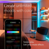 Twinkly Dots 200L RGB LED-remsa Med Svart Kabel 10 Meter