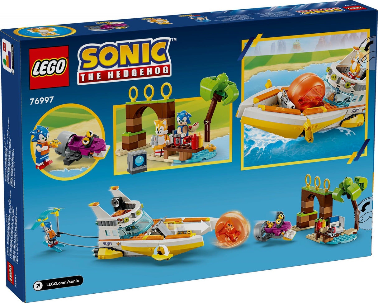 LEGO Sonic: Tails&#039; Adventure Boat (76997)
