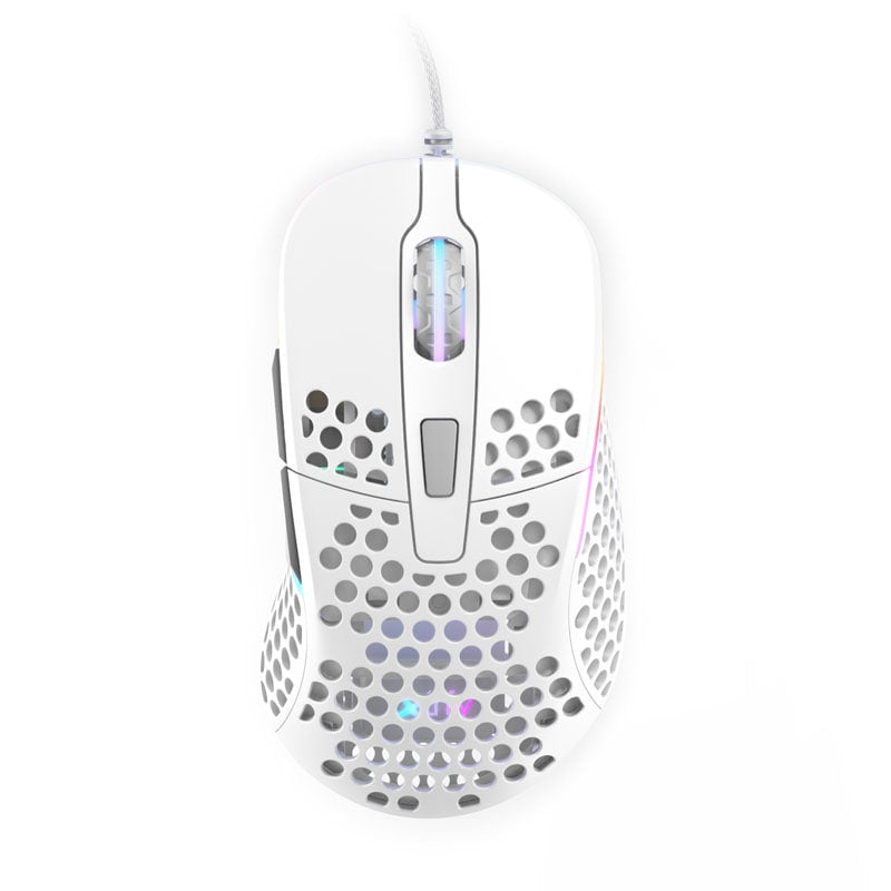 Xtrfy M4 RGB, Spelmus, Vit