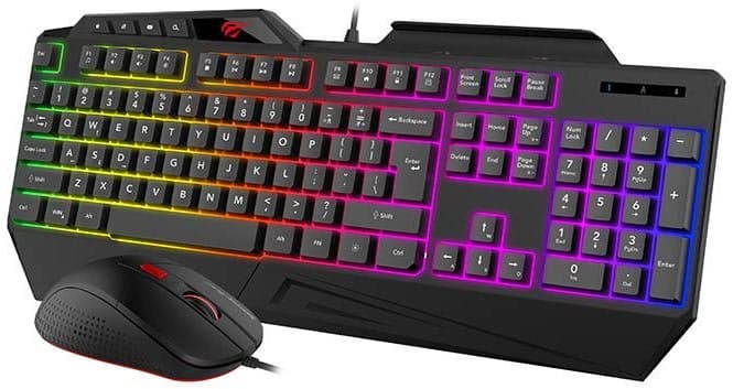 Havit Tangentbord Och Mus - Gamerpaket RGB