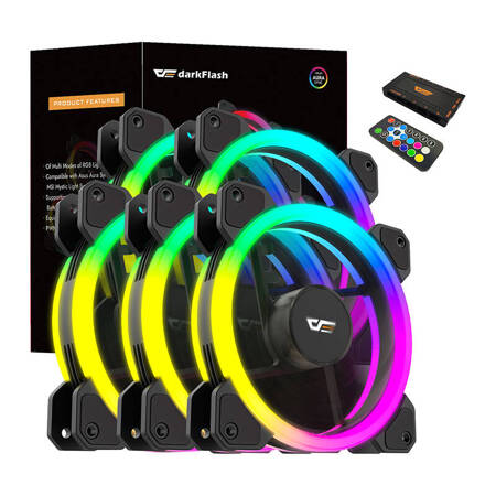 Darkflash DR11 5in1 ARGB Datorfläktset