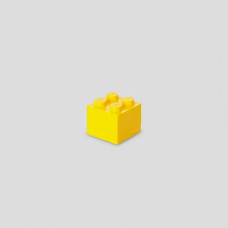 Room Copenhagen LEGO Mini Box 4 yellow - RC40111732 Room Copenhagen