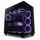NZXT H9 Flow Black Dual Chamber Mid Tower Case