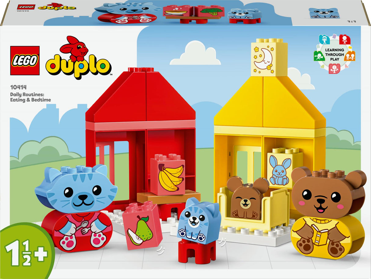 LEGO 10414 DUPLO Daily Routines: Meal & Bedtime, Construction Toys LEGO