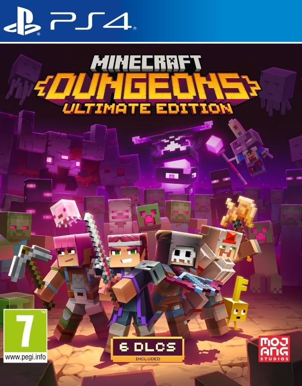 Minecraft Dungeons: Ultimate Edition För PS4