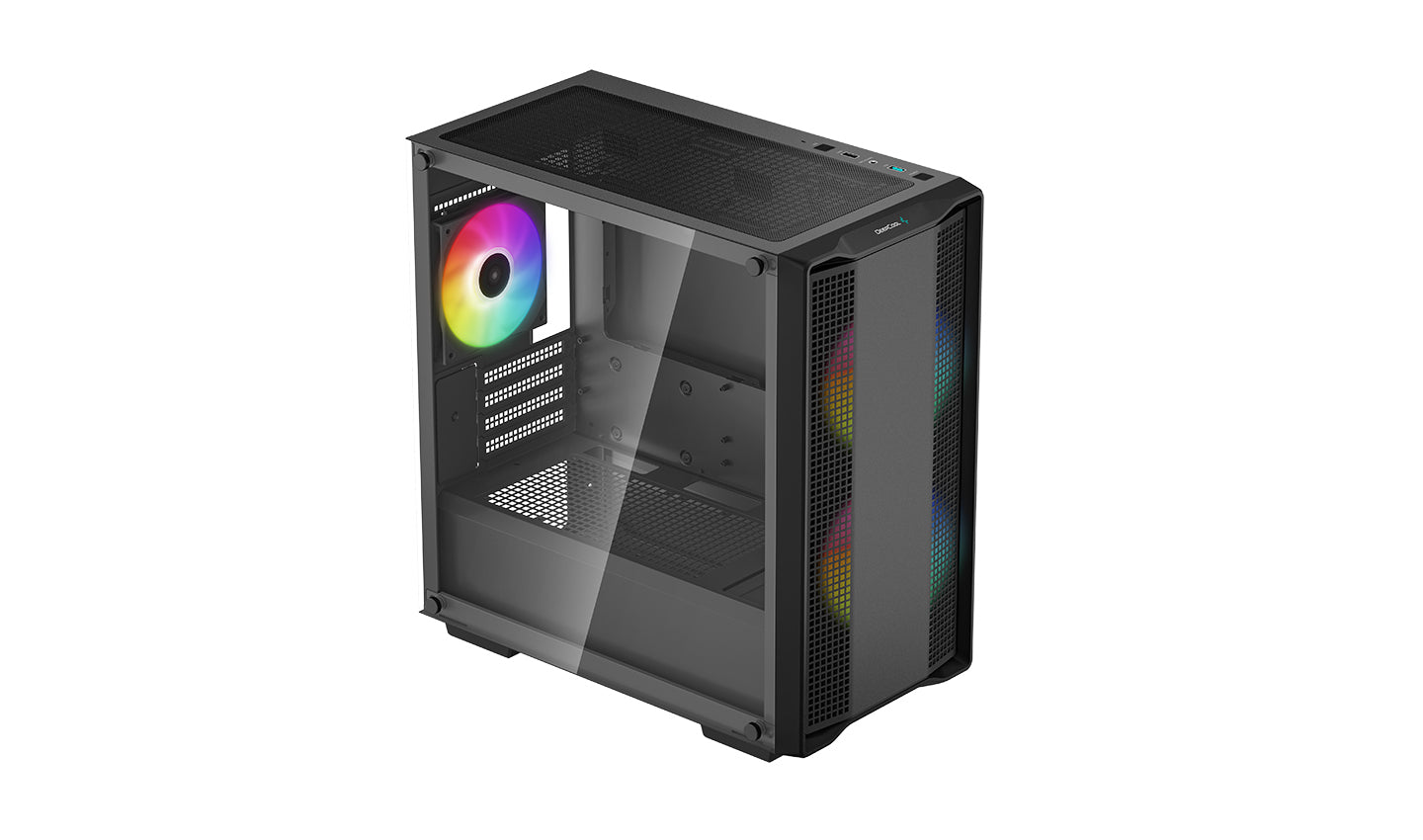 DeepCool CC360 A-RGB Micro-ATX-fodral, Svart