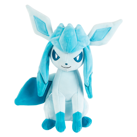 Pokémon Glaceon plysbamse 20 cm set forfra