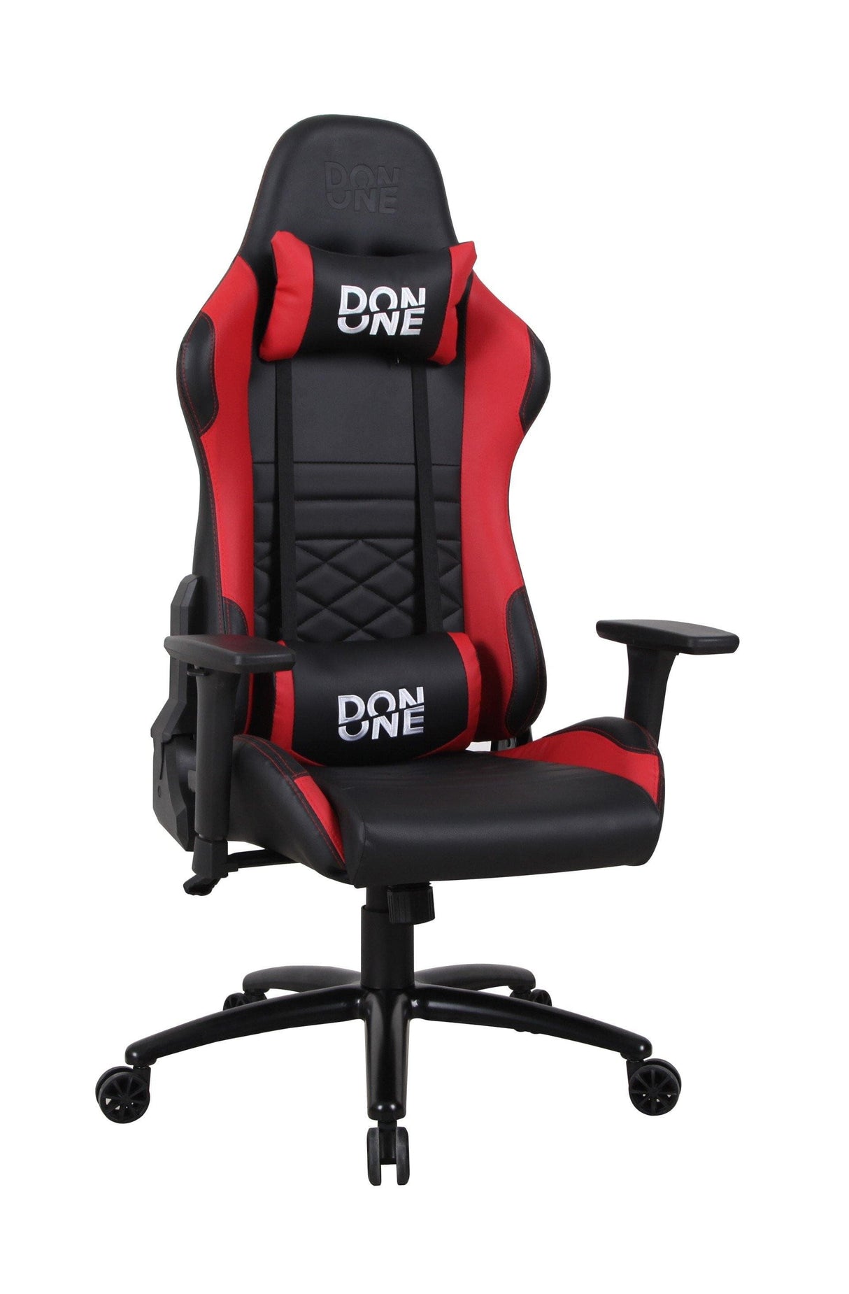 DON ONE -GC300 SPELSTOL Svart/Röd - PU-läder - Upp Till 120 KG