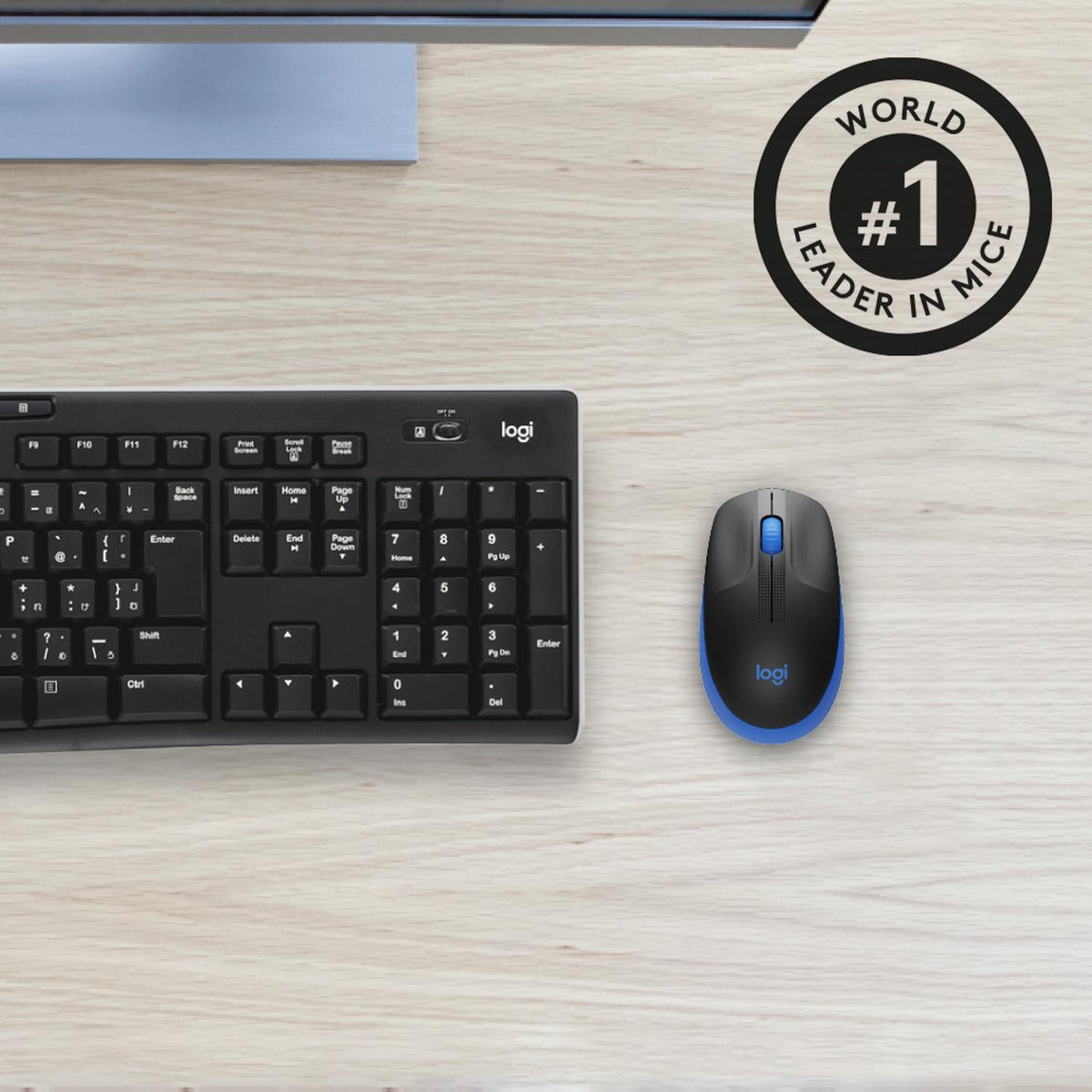 Logitech - M190 Full-size Wireless Mouse Logitech