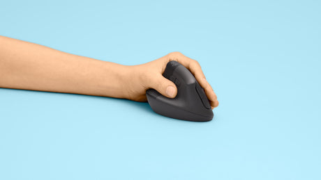 Logitech - Lift Left Vertical Ergonomic Mouse, Graphite Black