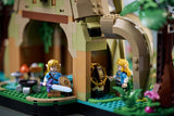 LEGO The Legend of Zelda 77092 – Deku-træet 2-i-1 – minifigur og detalje ved træets fod
