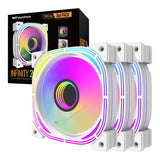 Darkflash INF24 3in1 ARGB Datorfläktset (vit)