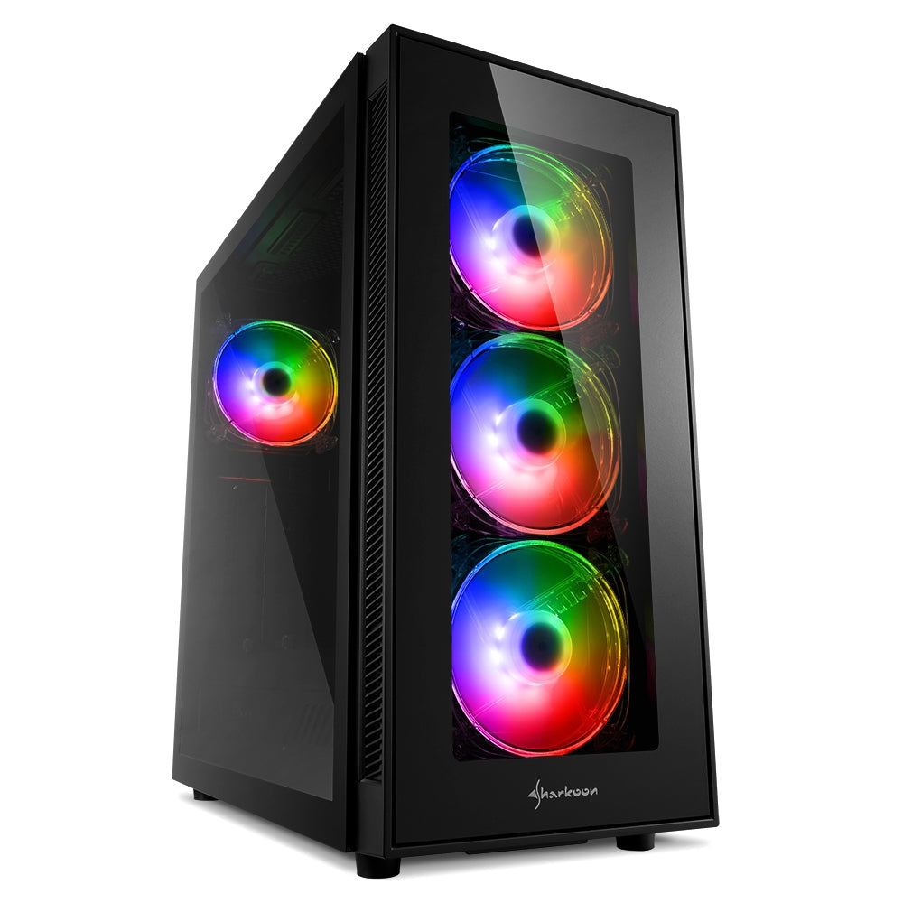 Sharkoon TG5 PRO RGB, Tornfodral (svart)