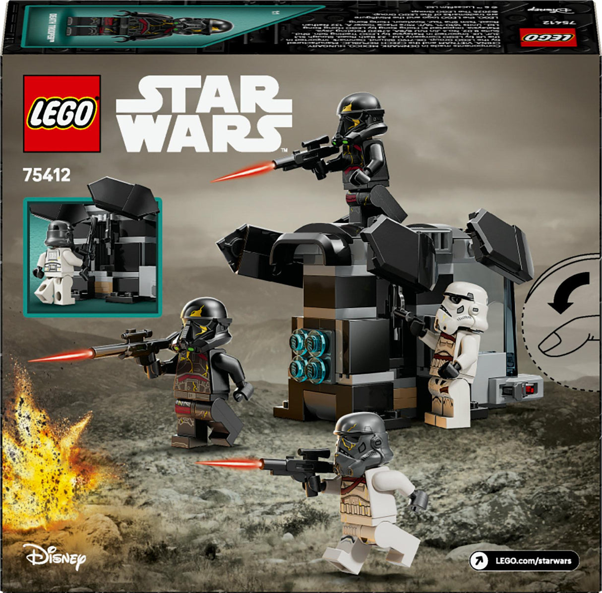 LEGO - Star Wars TM - Death Trooper & Night Trooper Battle Pack (75412) LEGO