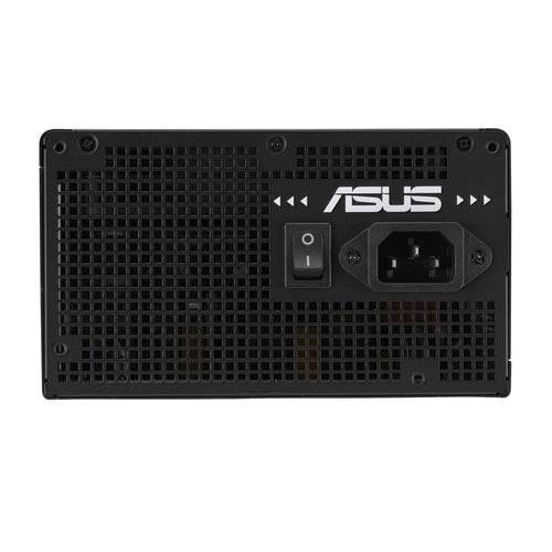 ASUS PRIME-750G – strømindgang og tænd/sluk-kontakt