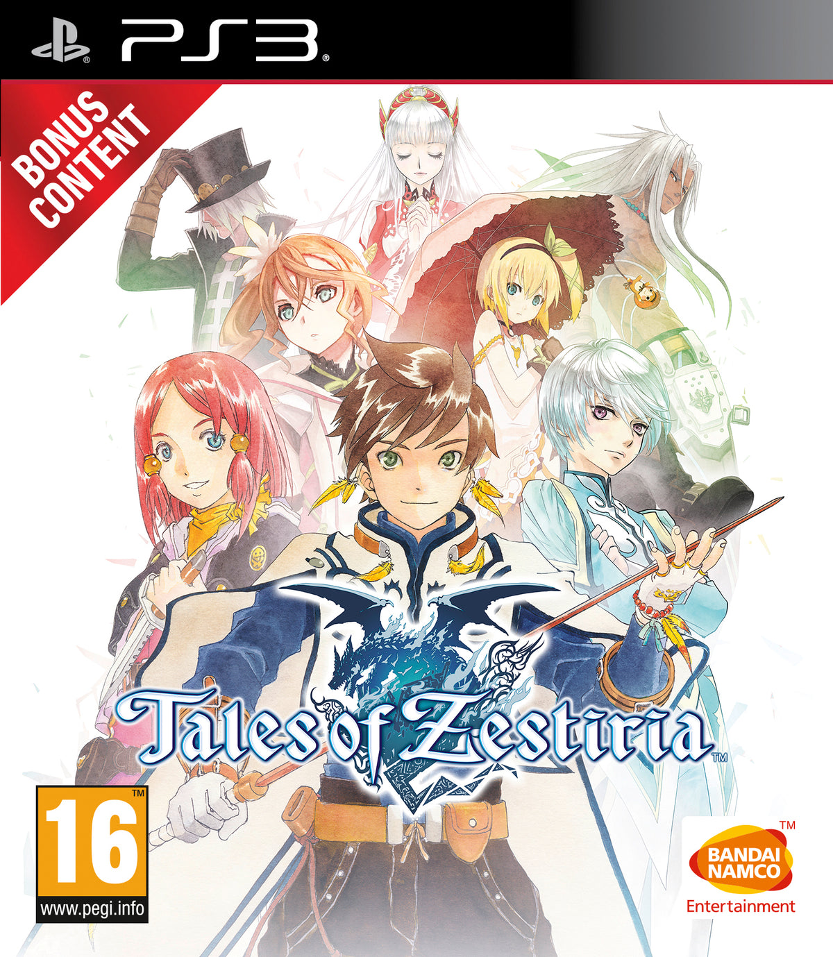 Tales of Zestiria – PlayStation 3 – spilomslag