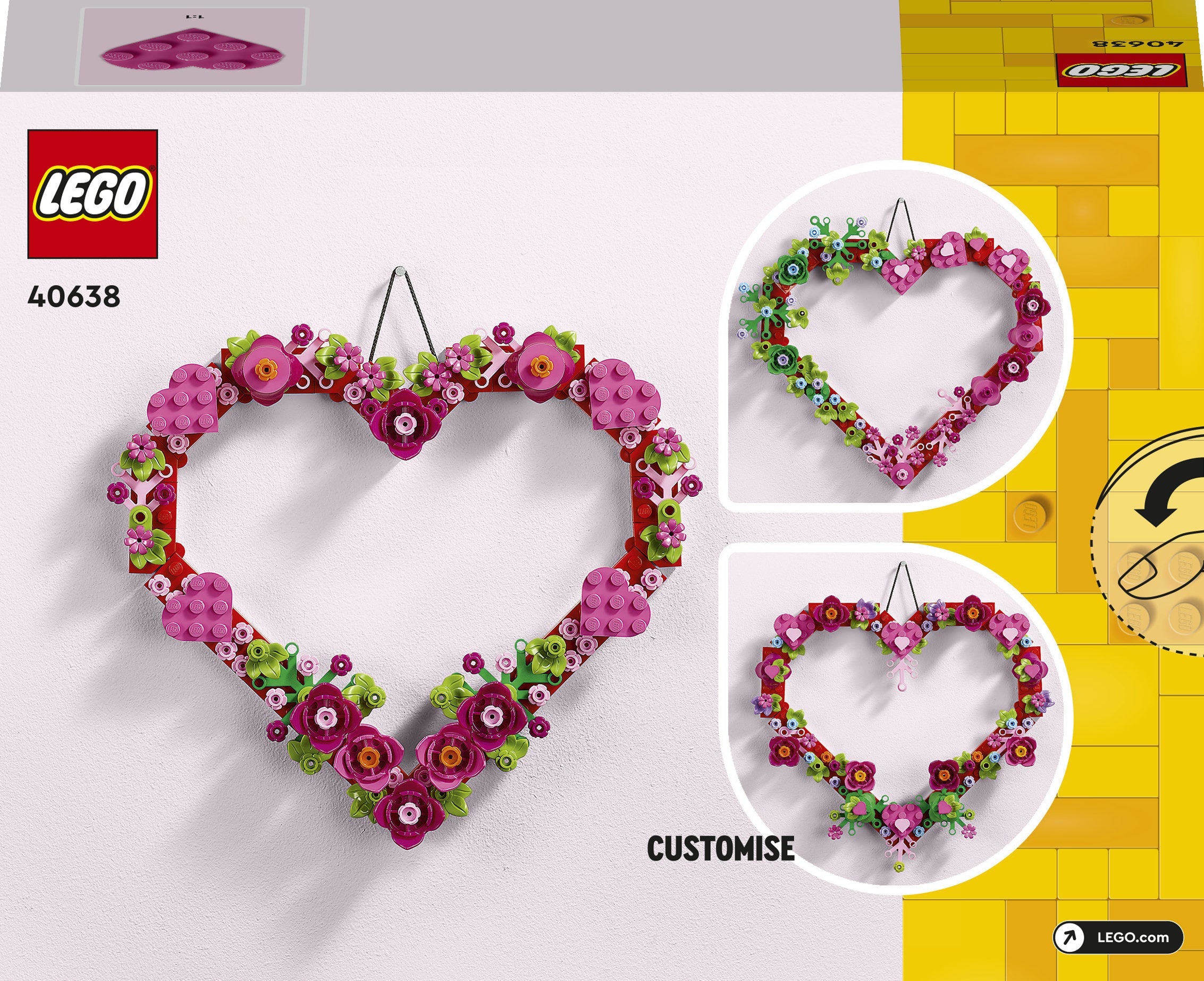 LEGO - Heart Ornament (40638)