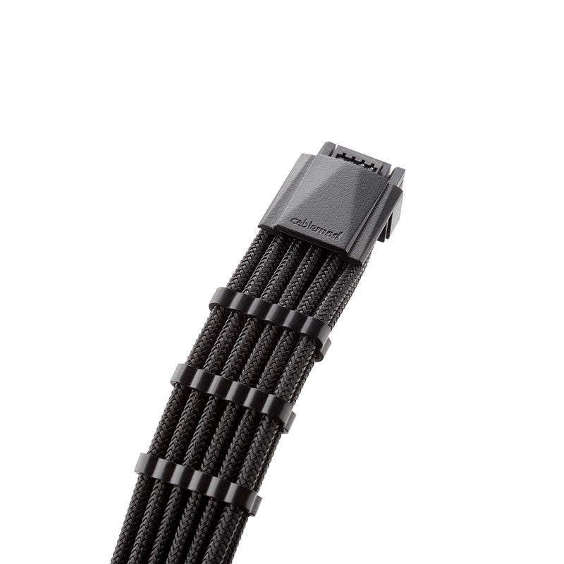 CableMod RT-Series Pro ModMesh 12VHPWR Till 3x PCI-e-kabel För ASUS/Seasonic - 60 Cm, Svart