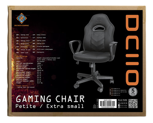 DELTACO GAMING GAM-094 Gamerstol Svart